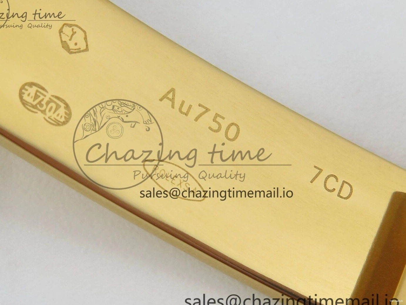 Clone Dial 1:1 YG Edition Daytona Bracelet Super Black Best DD4131 Diamonds YG 126508 on YG Clean 0307